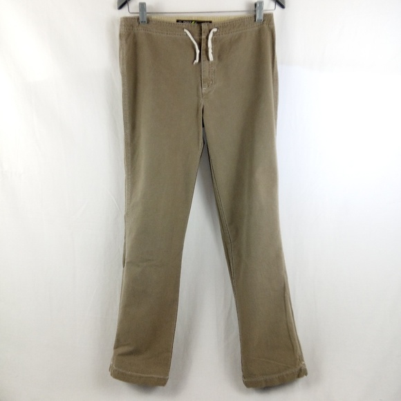 SALE ! DKNY Jeans Khakis Women Size 6 Straight Leg Tan - Picture 3 of 7